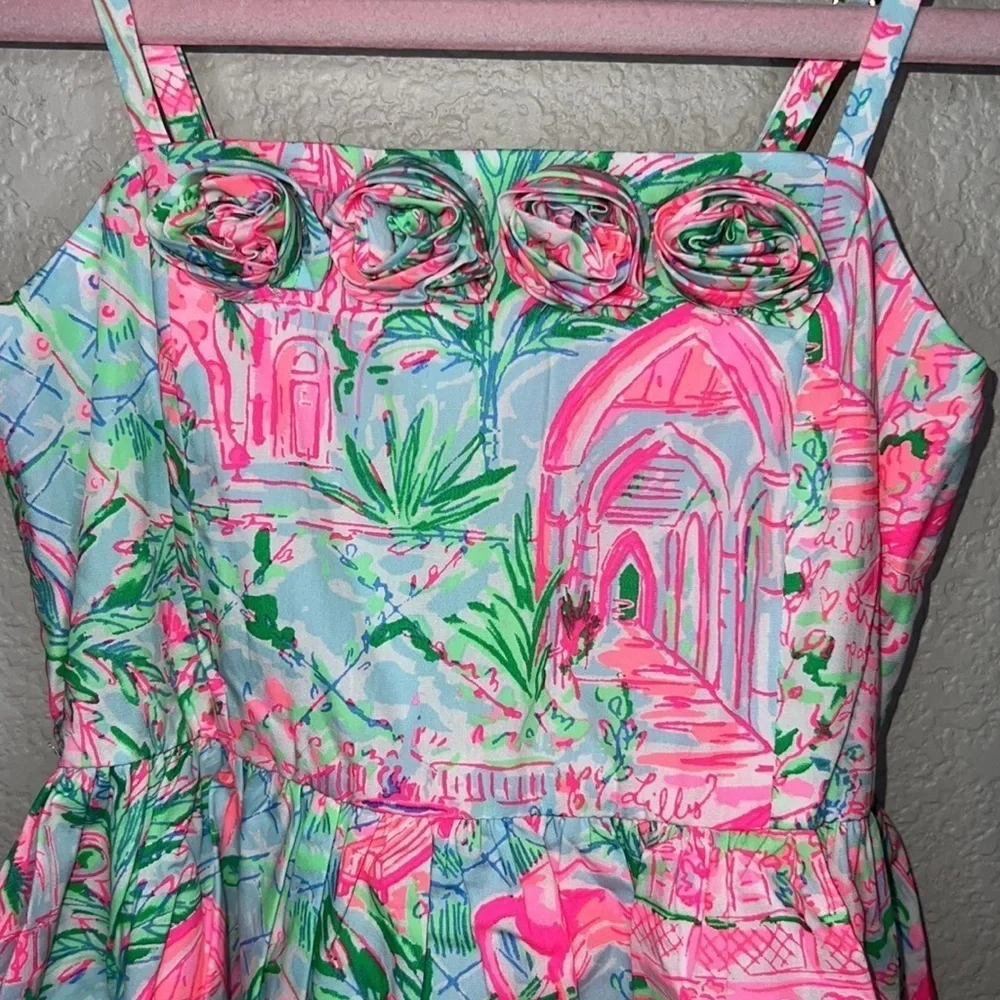 Lilly Pulitzer Bellamy Print MIDI dress size 5